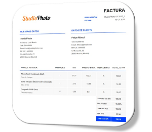software facturacion fotografos